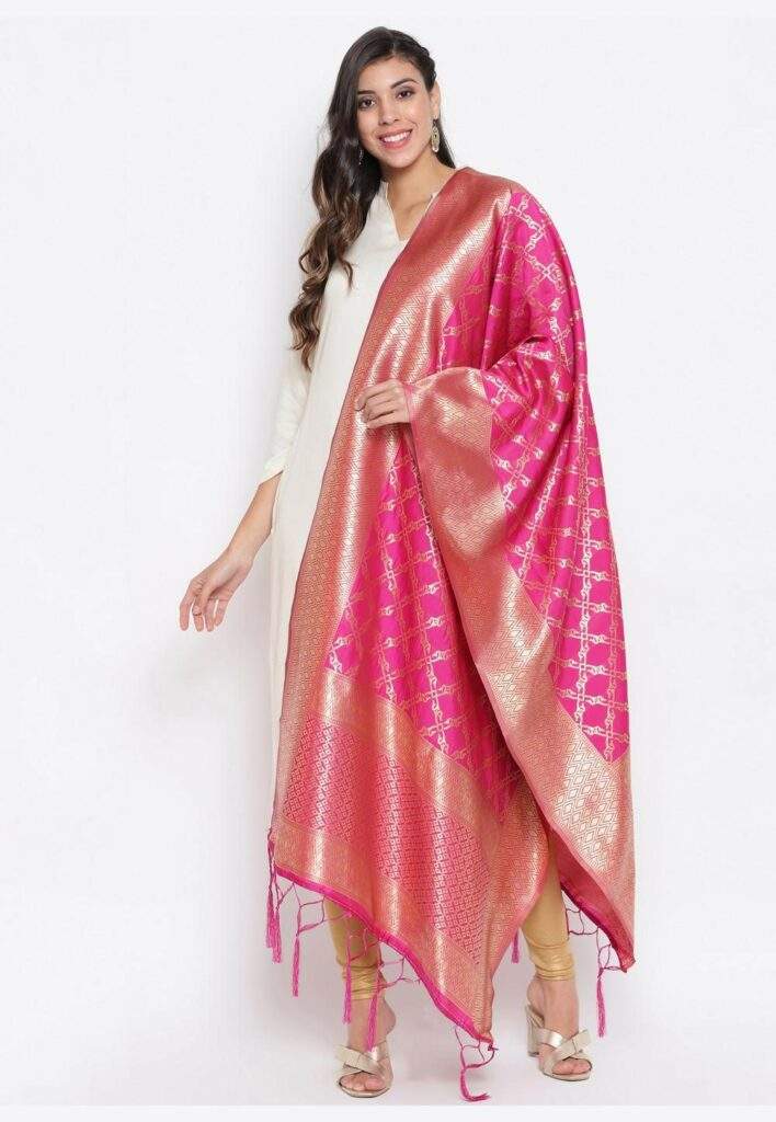 Banarasi silk dupatta