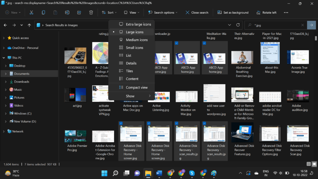 Using Windows Explorer