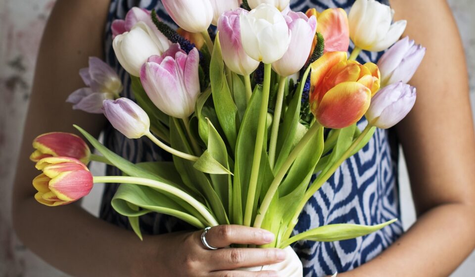 cheerful flower bouquet