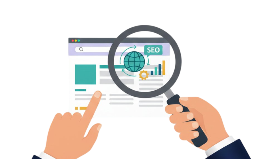 ecommerce SEO strategy dashboard