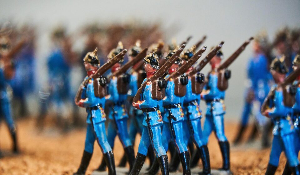 French infantry soldiers