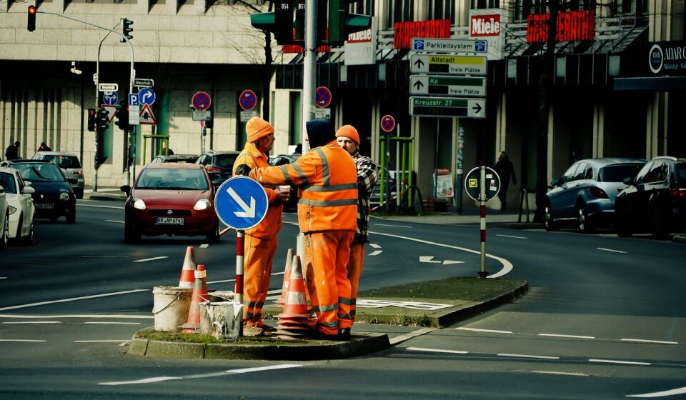 Roman road construction